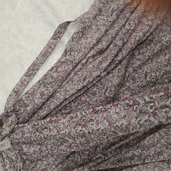 Gray Maxi A-Line Skirt for Ca
Boho Wrap Skirt or Kimono‎ Cover-Up - Picture 2 of 5